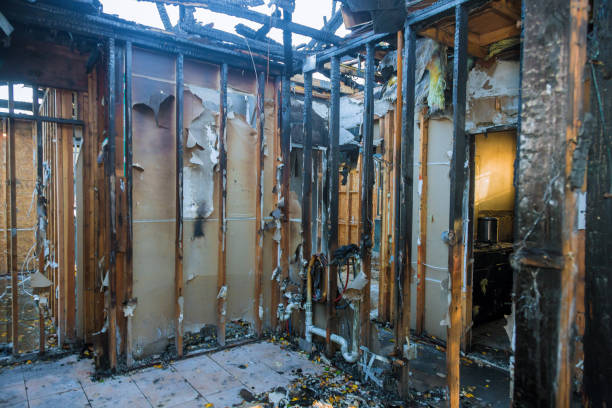 Professional Emergency Fire Cleanup technician working in Williamstown, PA